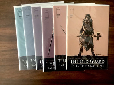 The Old Guard Tales Through Time 1-6 Beautiful NM Full Run (Image 2021) Rucka
