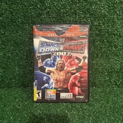 WWE SmackDown vs. Raw 2007 (Sony PlayStation 2, 2006) CIB. Near Mint