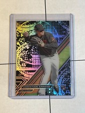 Christian Arroyo 2017 Topps High Tek Black Parallel 1A Pattern Rookie RC Giants