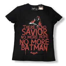 Image of Bioworld Official Batman Arkham Knight Graphic & Text T-Shirt - Choose Size