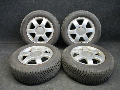 15'' Alufelgen Winterreifen Audi A3 8L 5x100 205 60 8L0601025F