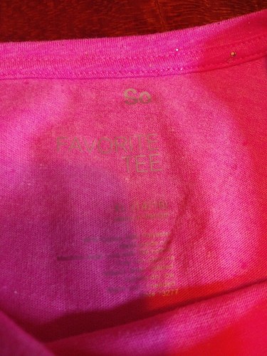 2PK BIG Girl SO Winter top t-shirt XL 14-16 PINK/MINT with sparkles long sleeves - Picture 8 of 10