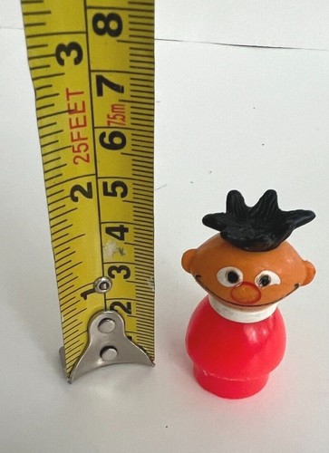 Little People Sesame Street Airport Bert Ernie Fireman Big Bird Boy Vintage - Picture 13 of 44
