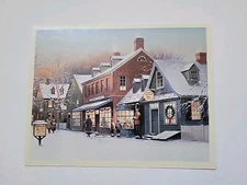 Lang Graphics Christmas Cards "Toymaker" by Paul Landry  Box of 10 Linen