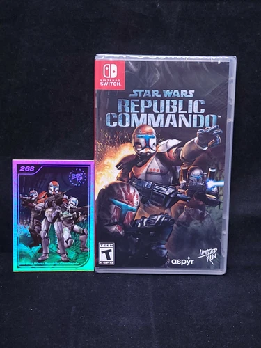 Star Wars Republic Commando with Collectible Card #268 (Switch) BRAND NEW