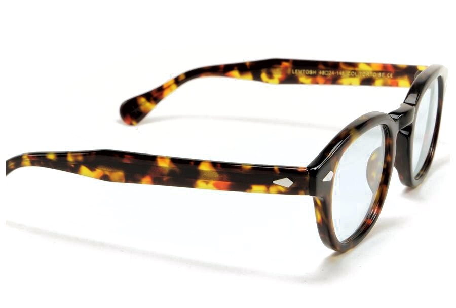 MOSCOT LEMTOSH Glasses Frame Sunglasses Size 46 Tort Green
