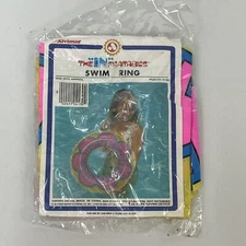 VINTAGE NOS ALVIMAR THE INFLATABLES 20" FLOWER SWIM RING VINYL