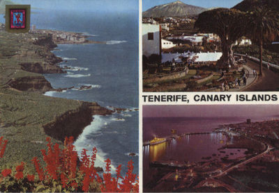 Alte Postkarte - Tenerife, Canary Islands