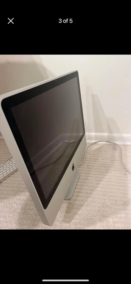 Apple iMac  A1224 Mid 2009 20in  2.26GHz 2GB DDR3 RAM 250GB HDD Windows 7 Ult - Image 2 of 4