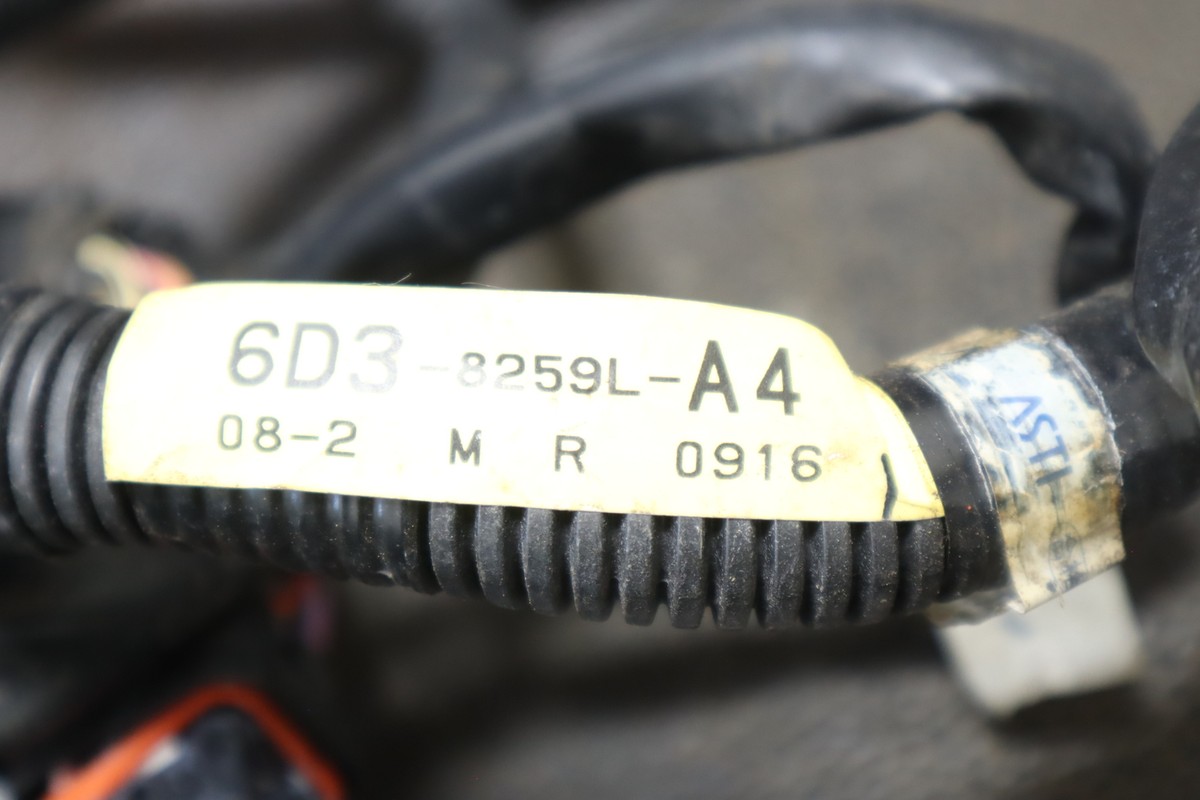 2008 YAMAHA WAVERUNNER VX VX1100 ENGINE WIRING HARNESS 6D3 2008 YAMAHA WAVERUNNER VX VX1100 ENGINE WIRING HARNESS 6D3