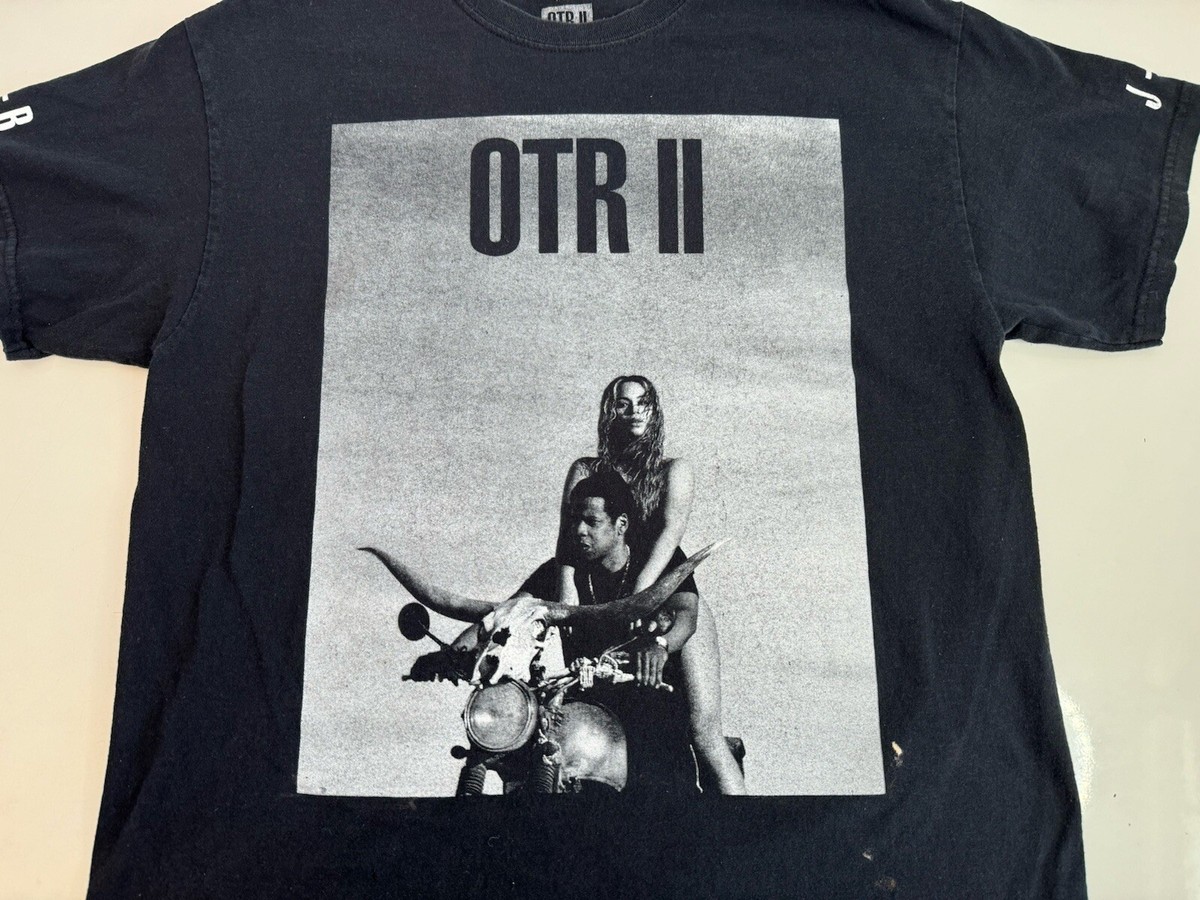 OTR II “On The Run” Tour 2018 Beyonce Jay Z Concert Merch Black