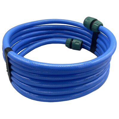 Fresh Food Safe Drinking Water Hose Pipe & Connectors Caravan Motorhome Boat