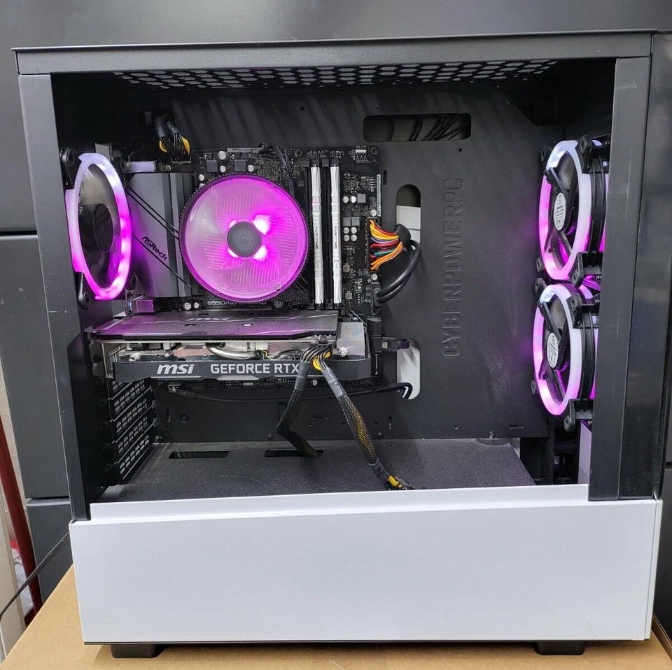 CyberPowerPC - Gamer Master Gaming Desktop AMD Ryzen 7 5700G - GeForce RTX 2060 - Image 4 of 4