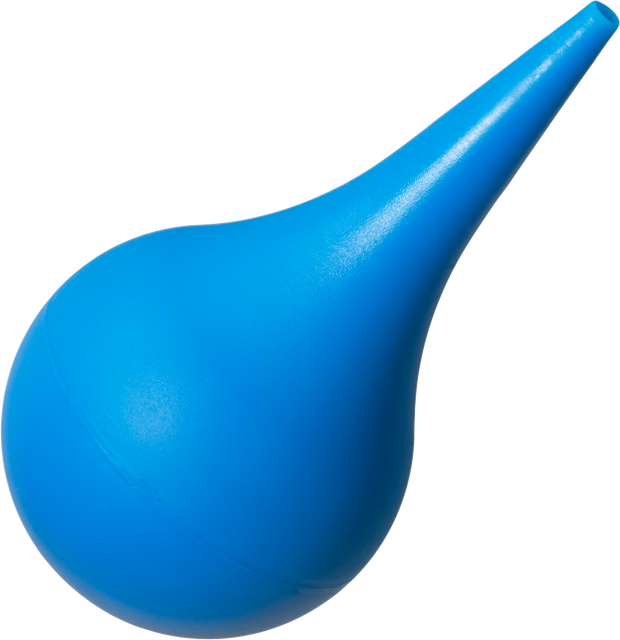 For Baby Ear Ulcer Irrigation Blue Bulb Syringe 2.5 oz (75cc) Set of 10