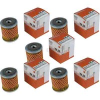 5X Mahle / Knecht Kraftstofffilter KX 38 Fuel Filter