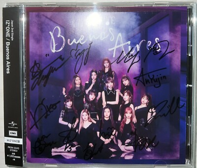 IZ*ONE [Buenos Aire] JAPAN VER Autographed Signed Album CD