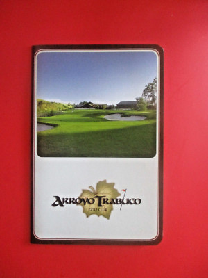 vtg - Golf Scorecard - ARROYO TRABUCO GOLF CLUB gc - Mission Viejo CA
