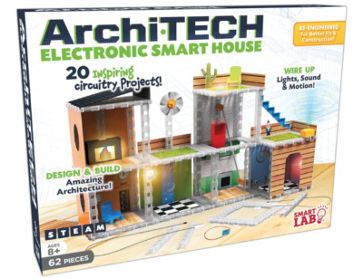 SmartLab Archi-TECH Electronic Smart House with 40 Kinetic , Energetic Circuitry