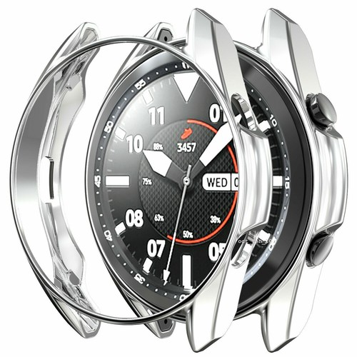 For Samsung Galaxy Watch 3 41/45mm Screen Bumper Protector TPU Frame Case Cover - Picture 13 of 31