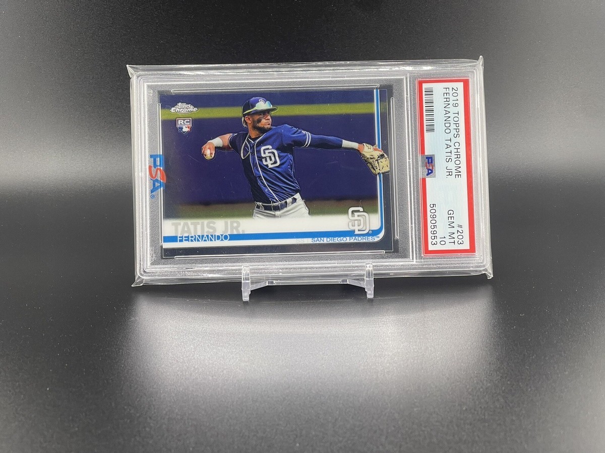 2019 Topps Chrome Fernando Tatis Jr RC PSA 10 | eBay