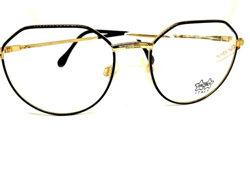 LUXOTTICA Montatura per occhiali da vista uomo anni 80 metallo vintage  donna oro | eBay
