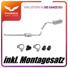 Renault Kangoo 1.4 55kW (1997-2004) Auspuffanlage Mittel+Endschalldämpfer