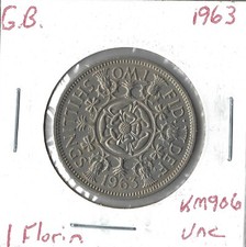 Coin Great Britain Florin 1963 KM906, Elizabeth II