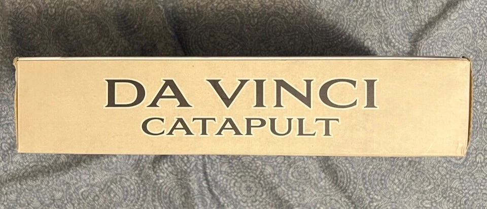 Wood Model Kit Leonardo da Vinci Catapult new in box - Image 4 of 4