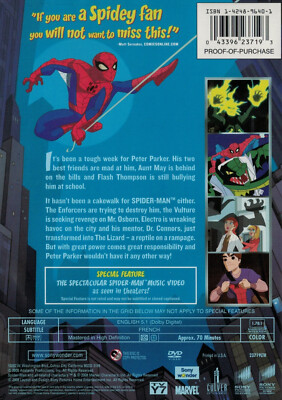 The Spectacular Spider-Man - Attack of the Lizard - The Movie (DVD