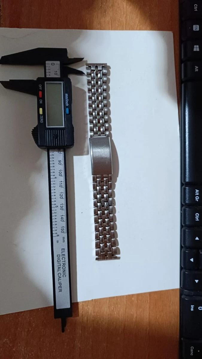 Bracciale chicchi di riso Acciaio per orologio automatico quarzo
