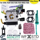 New FS45 Carburetor For STIHL FS85 FS46 FS55 FS38 KM55 Weedeater w/ Air Filter