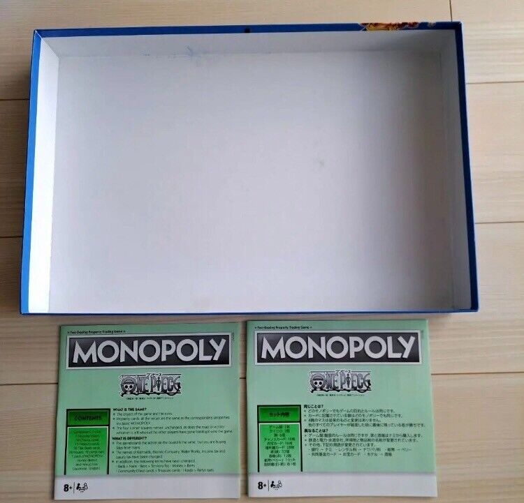 Monopoly One Piece Edition Board Game Ensky Toy Japan Anime in Japanese