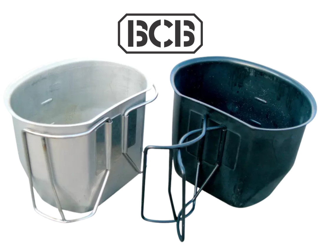 Cantimplora taza BCB Crusader - camping, senderismo, actividades al aire libre, supervivencia