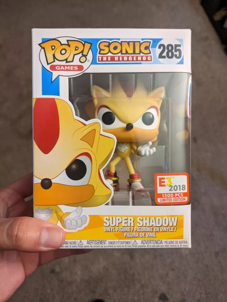 Sonic the Hedgehog - Super Shadow - POP! Games action figure 285