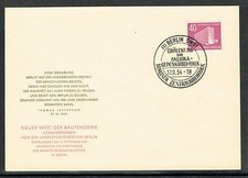 Berlin Minr 122 Que FDC