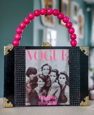 Humadorable by Susan Tampa Cigar Box, VOGUE Model 80s Bag
