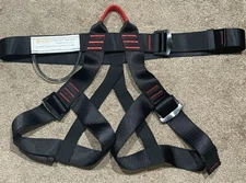 Weanas Sport And Outdoor Recreation  Safety Harness * NEW Open Box* Black