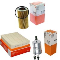 Mahle / Knecht Kraftstofffilter KL 572 Luftfilter LX 448 ÖLfilter OX 379D