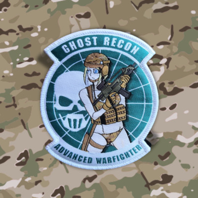 Military Waifu Force Anime Girl Ghost Recon Weeb Morale