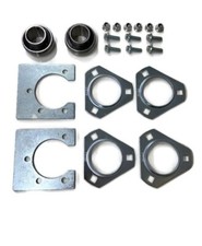 1-1/4" Axle Bearing Kit with Flangettes and Bearing Hangers Go Kart Drift Kit