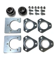 1-1/4" Axle Bearing Kit with Flangettes and Bearing Hangers Go Kart Drift Kit