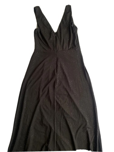 Ever-Pretty Women's Elegant Party Dress V Neck Long Floor Length Black 10 - Bild 8 von 9