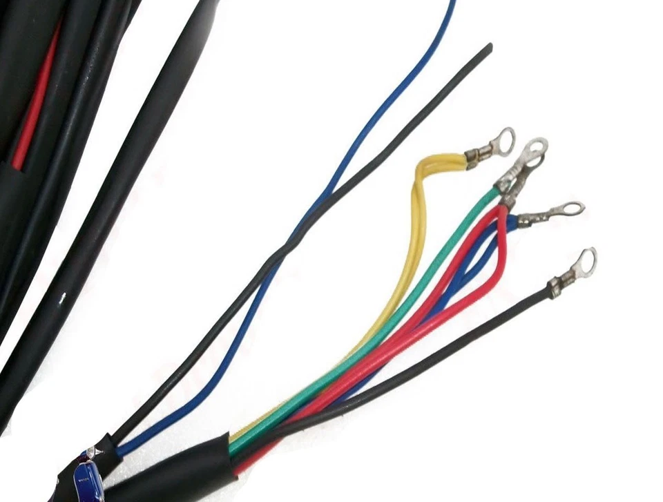 Vespa Wiring Loom Harness 6 Volt Early Models VBB VBA Scooter S2u - Image 2 of 4