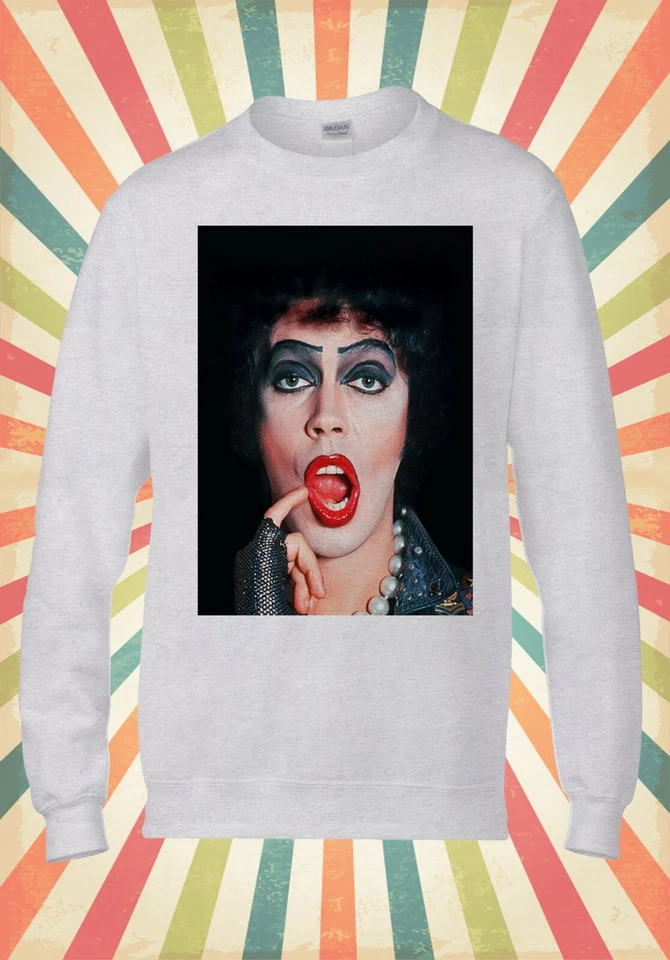 Rocky Horror Frank-N-Furter Retro Hombres Mujeres Unisex Top Sudadera con Capucha Sudadera 2327 Foto 4 de 4