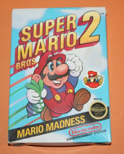 Vintage NES Nintendo Super Mario Bros 2 Game Box only NO VIDEO GAME