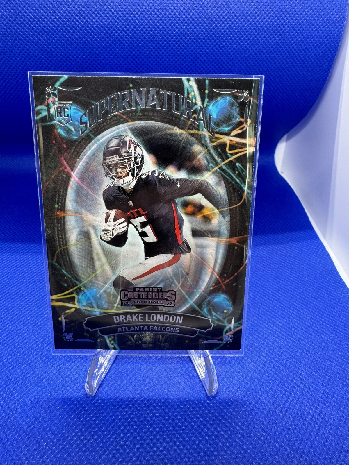 2022 Panini Contenders Drake London RC SUPERNATURAL Atlanta Falcons