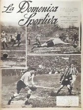 Rivista Sport - La Domenica Sportiva N. 47 - Ambrosiana - Juventus 4-0 1935