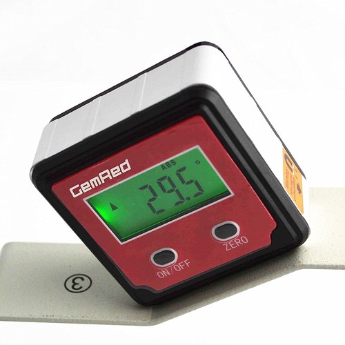 Digital Display Inclinometer Measuring Goniometer Electronic Level Angle Finder - Picture 4 of 10