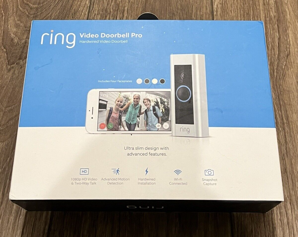 Ring Video Doorbell Pro Hardwired Video Doorbell with Camera