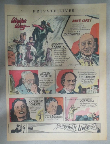 Private Lives: Horatio Alger by Edwin Cox from 3/9/1946